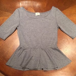 Peplum top